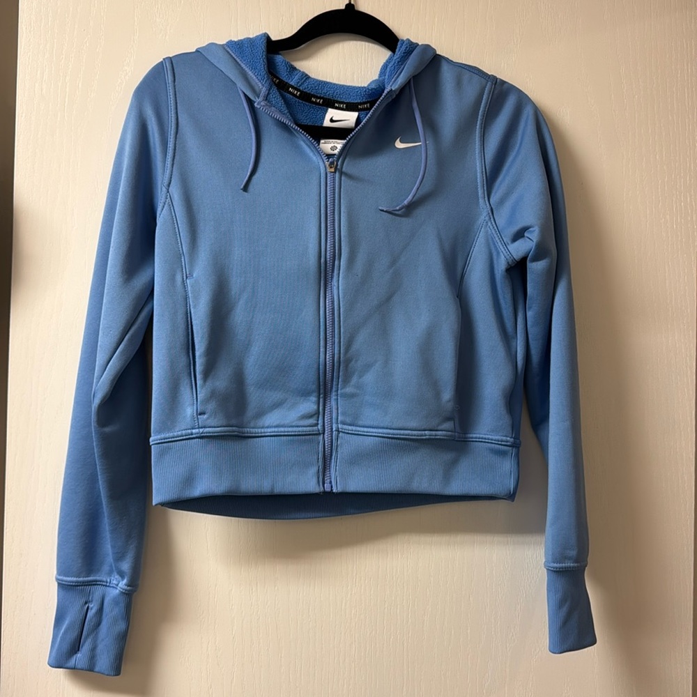 Nike Cropped Full Zip Hoodie EUC